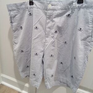 Polo Ralph Lauren Men's Big & Tall Size 42 Seersucker Shorts Stretch Comfort Fit